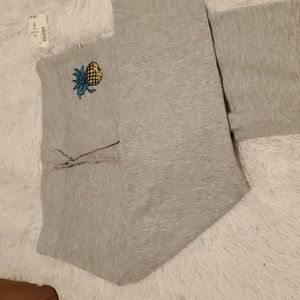 NEW Aeropstale Pineapple Sweat Pants